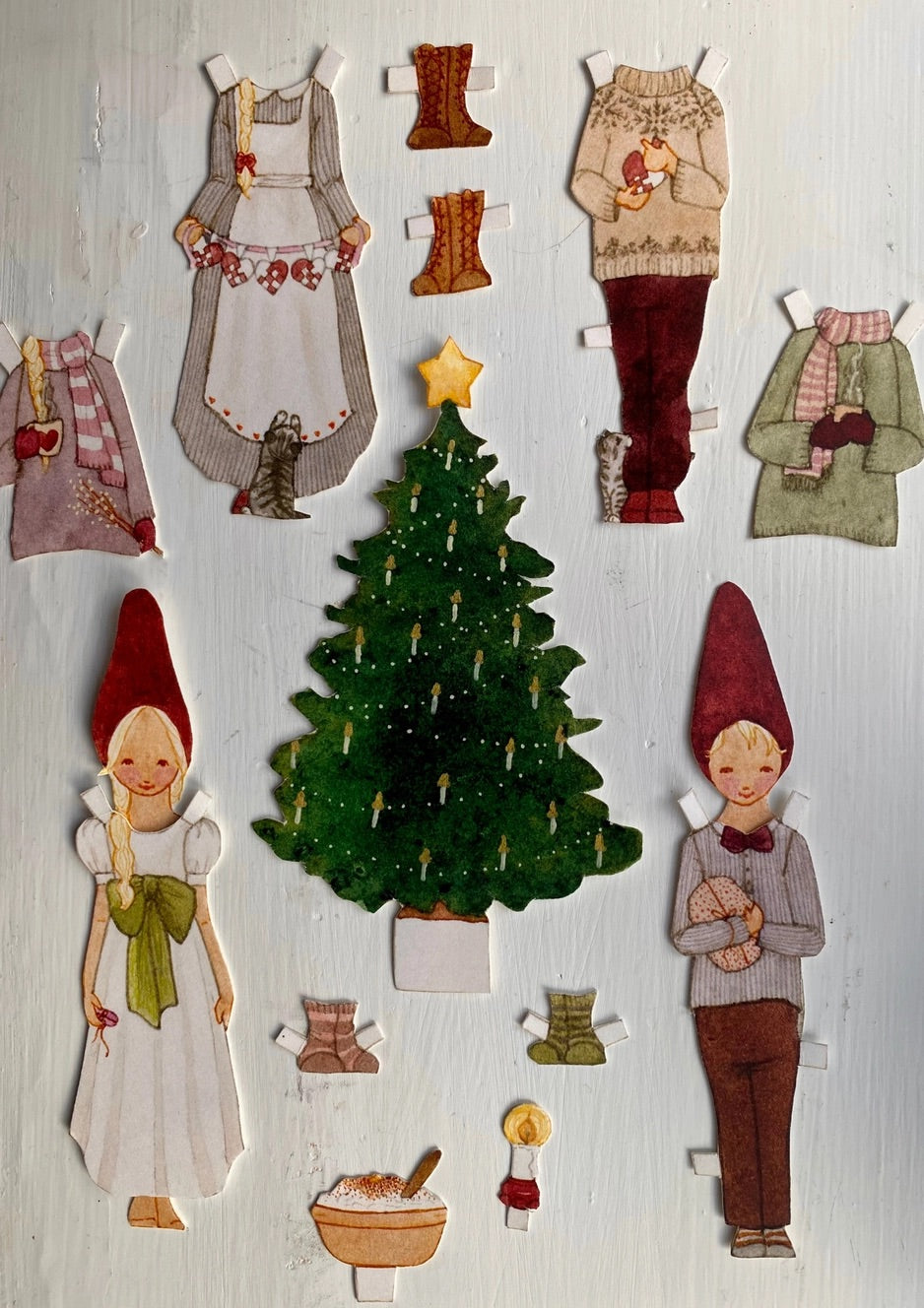 Julklipp - Klippdockor