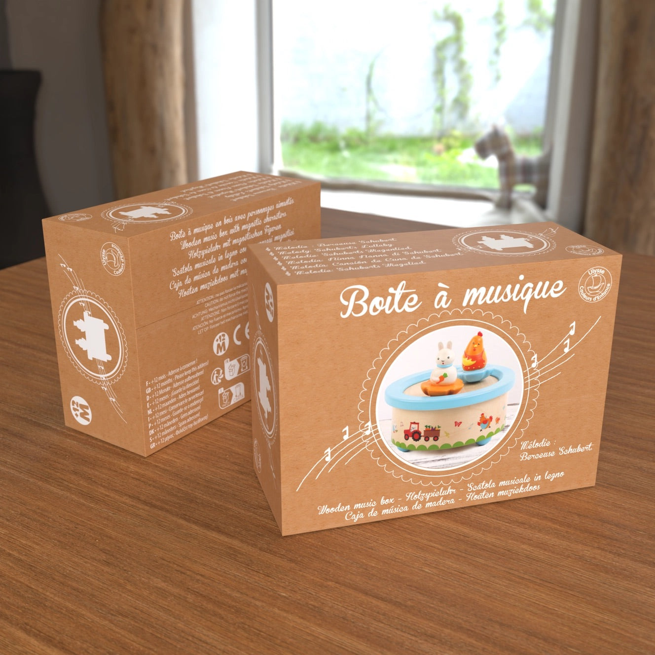 Speldosa - Kyckling och Kanin