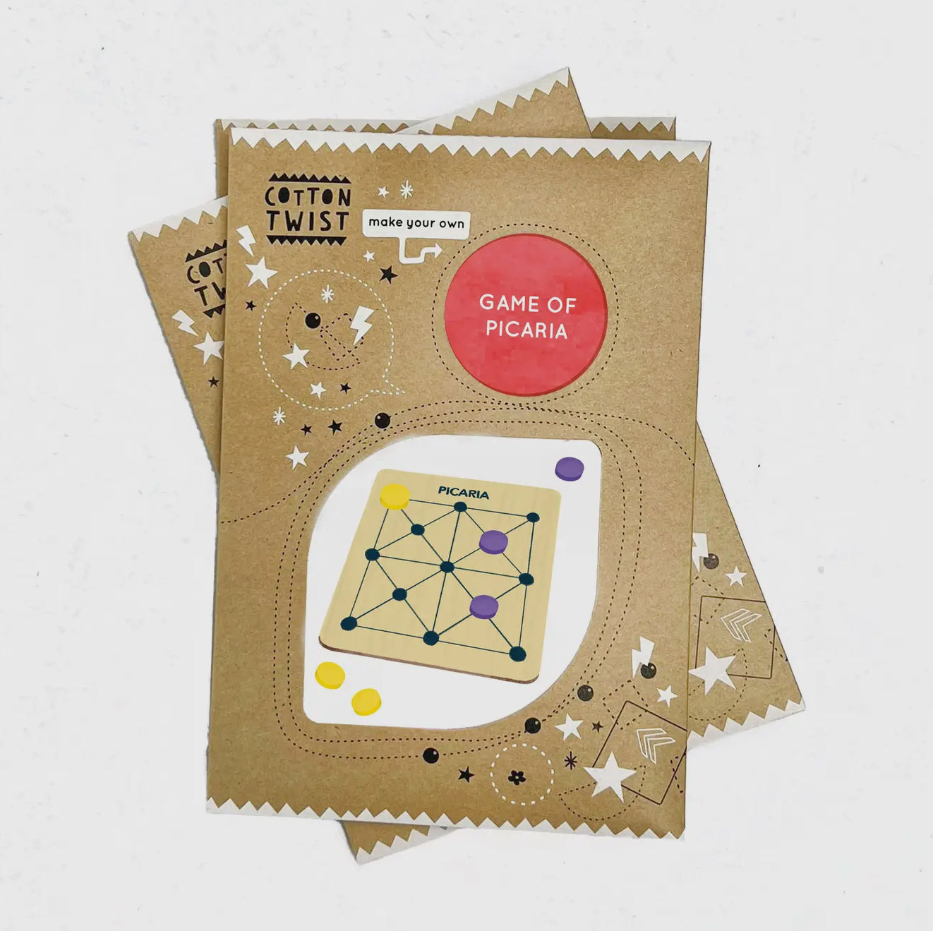 Game of Picaria - Träbrädspel