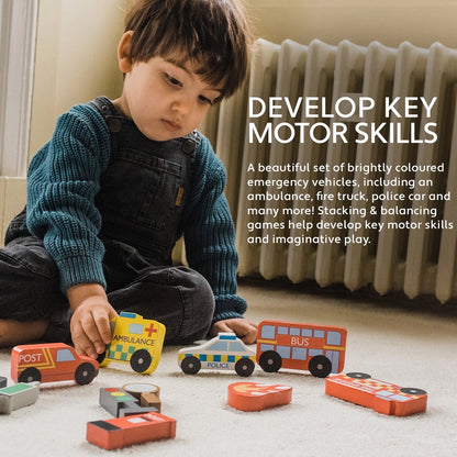 Stapla och balansera - Räddningstjänst