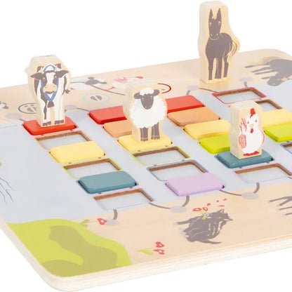 4 vänner - Över bron - Brädspel i trä