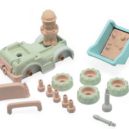 Isärtagbar lastbil, vetestrå