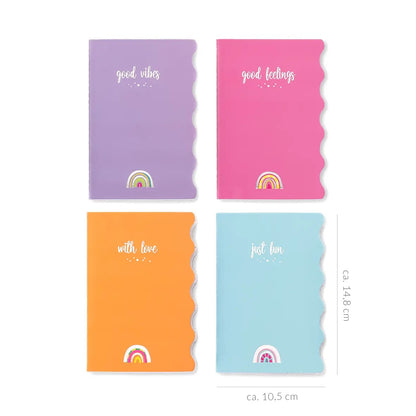 Anteckningsblock, set med 4