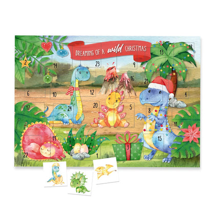 Adventskalender - Tatueringar - Dinosaurier