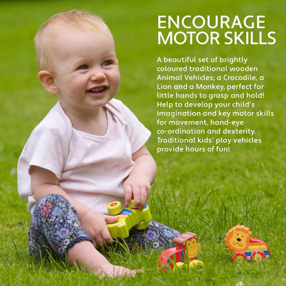 Djungeldjur på hjul