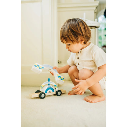 Stapelleksak - Polisbil