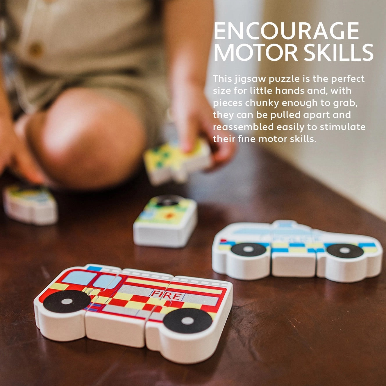 Träpussel - Räddningstjänst