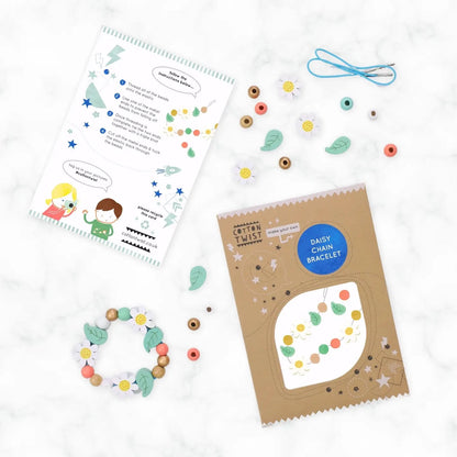 Daisy chain bracelet