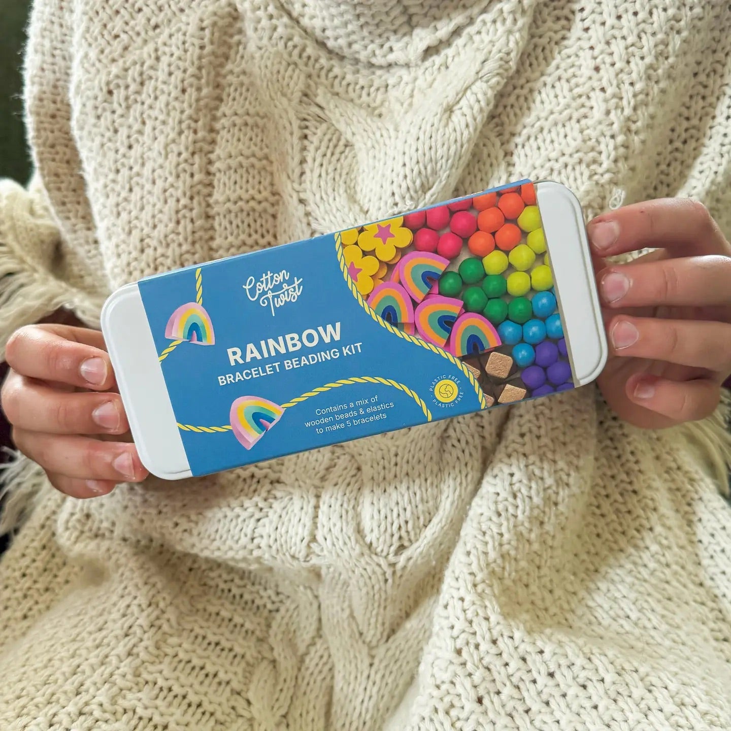 Rainbow bracelet beading kit