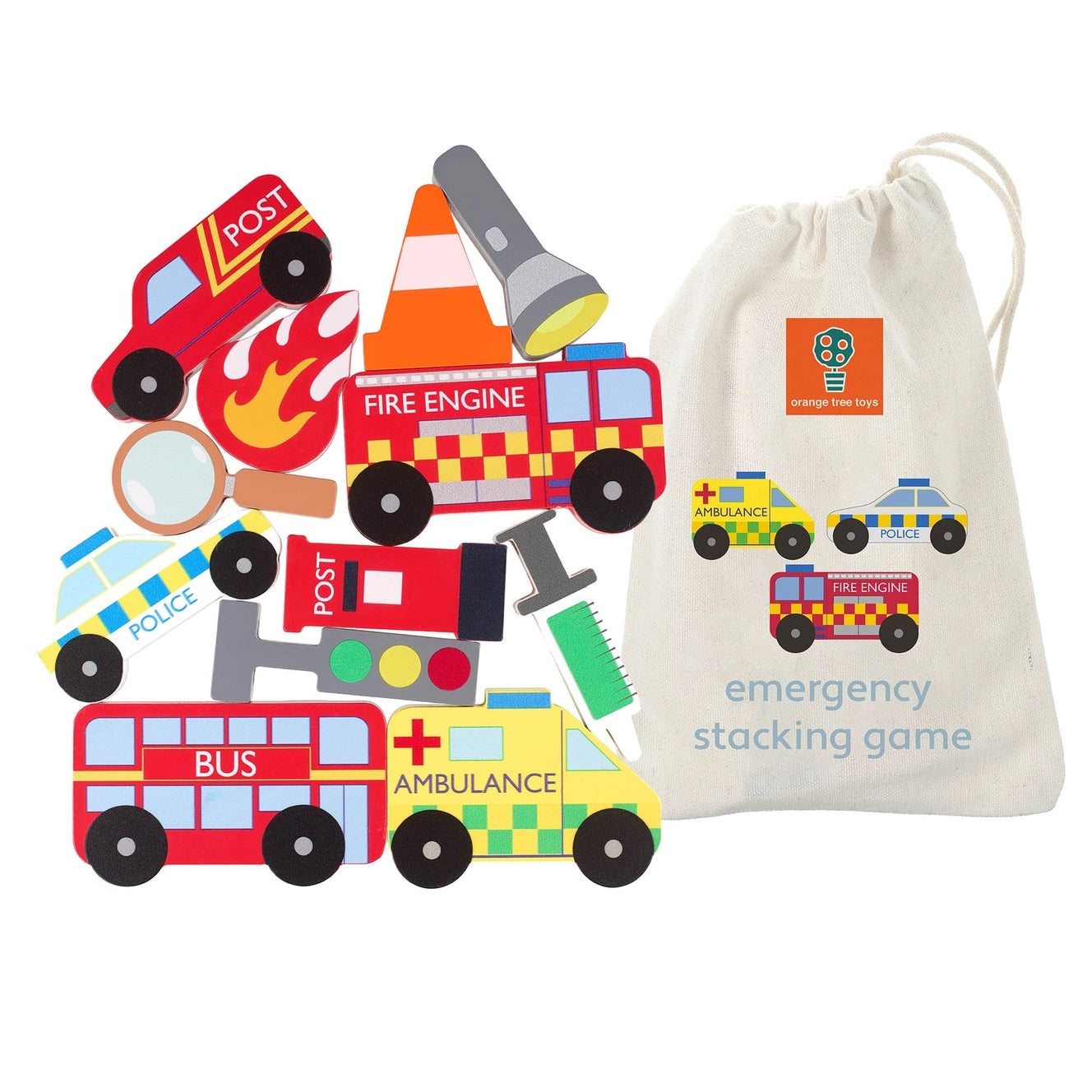 Stapla och balansera - Räddningstjänst