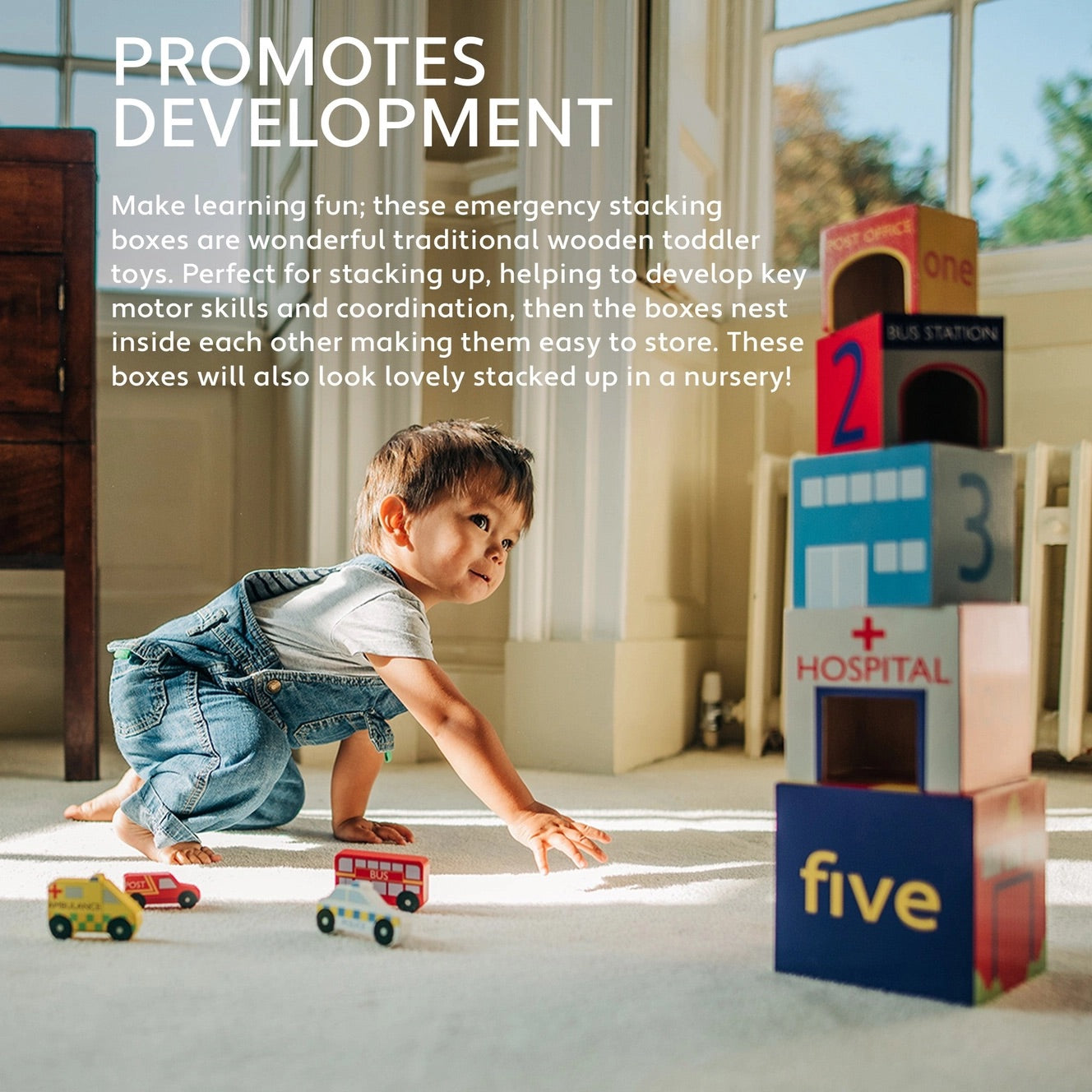 Stapla kuber - Räddningstjänst