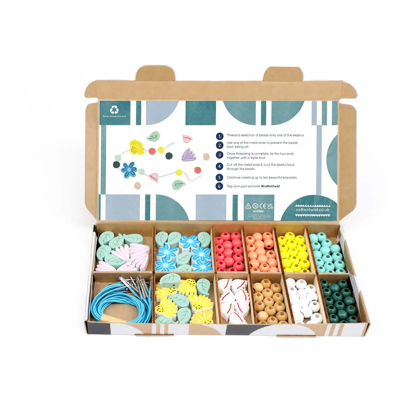 Wildflower bracelet making kit