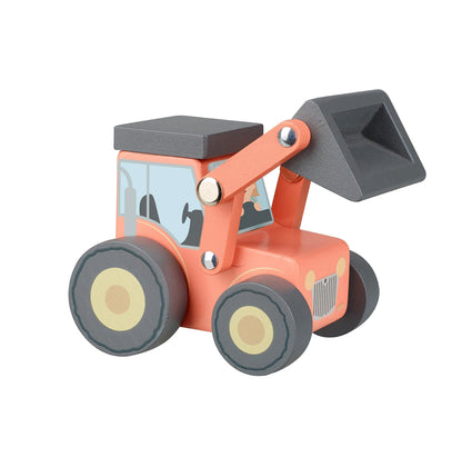 Min första traktor - med rörlig skopa