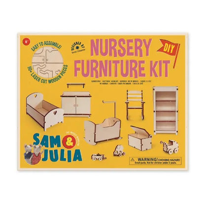 Dockhus Möbelsats - Barnkammare (Skala 1:12)