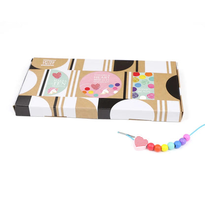 Unicorn & heart bracelet making kit