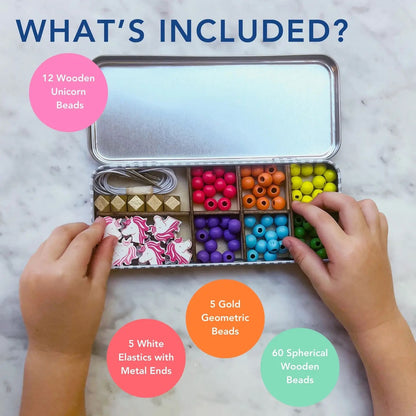 Unicorn bracelet beading kit
