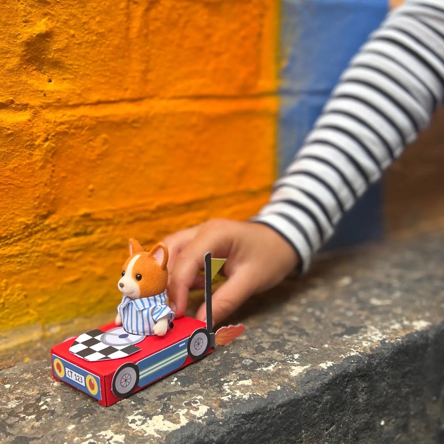 Matchbox racing car