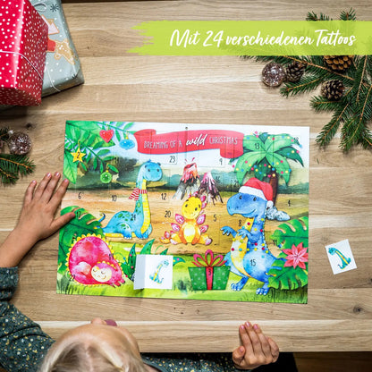 Adventskalender - Tatueringar - Dinosaurier