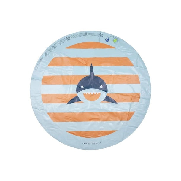 Swim Essentials Sprinklermatta 150 cm - Tropical Shark