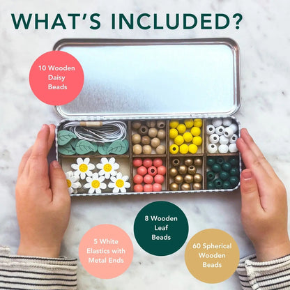 Daisy chain bracelet beading kit