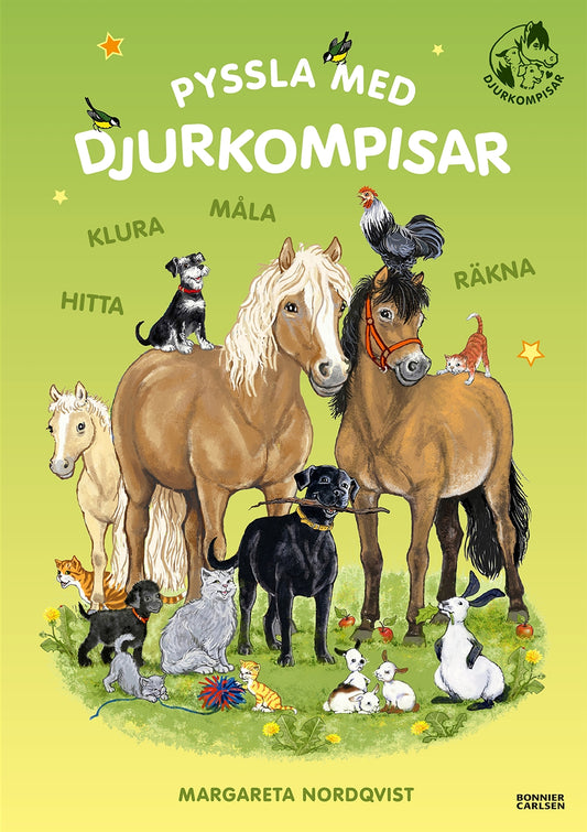 Pysselbok - Pyssla med Djurkompisar