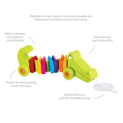 Dragleksak - krokodil