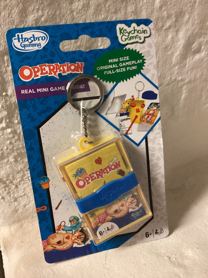 Nyckelringsspel i miniatyr