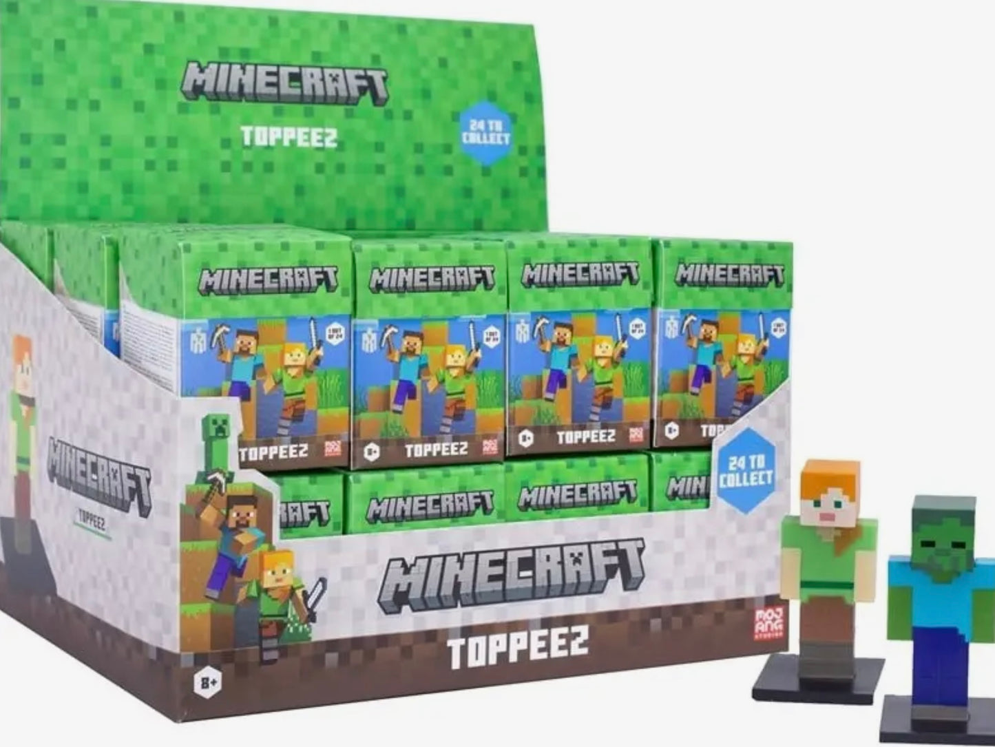 Minecraft 3D samlarfigurer i överraskningsbox