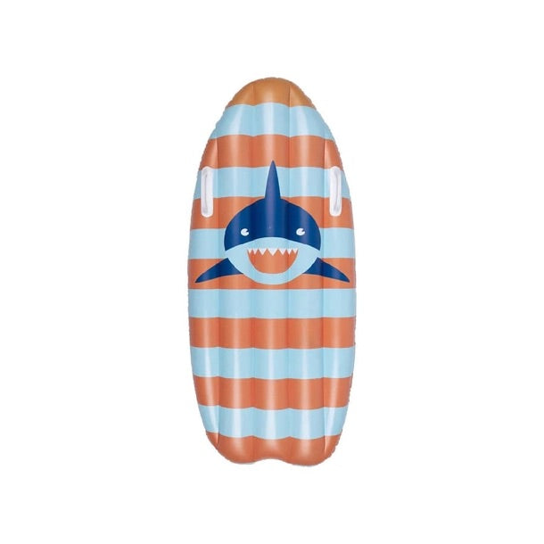 Swim Essentials Uppblåsbar Surfbräda - Tropic Shark 120 cm