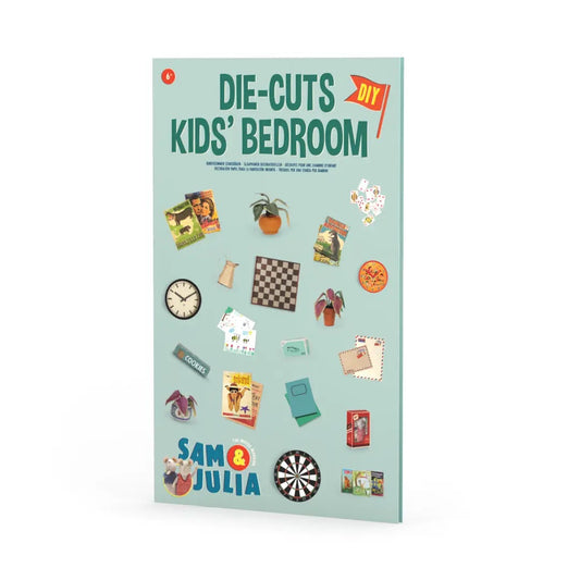 Barn DIY dockhus - Die-Cuts Barnsovrum