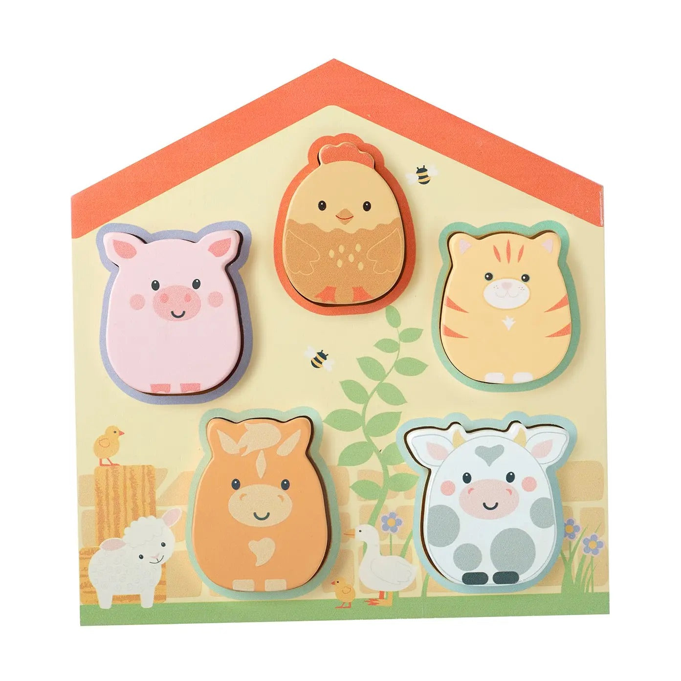 Träpussel - Bondgård