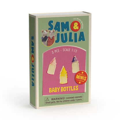 Dockhus Miniatyrer - Babyflaskor (Skala 1:12)