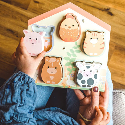 Träpussel - Bondgård