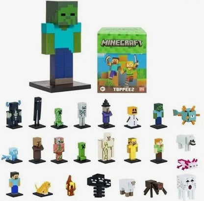 Minecraft 3D samlarfigurer i överraskningsbox