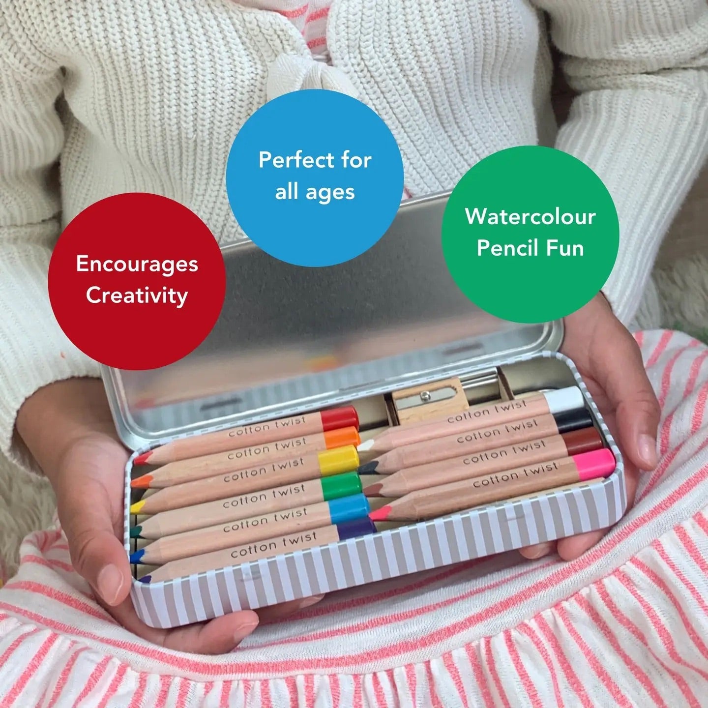 Watercolour pencils- Bright mix