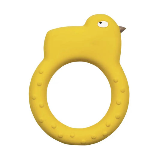 "The Little Chick" Bitleksak i naturgummi Kyckling