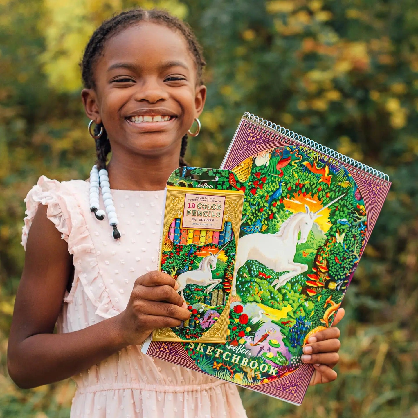 Färgpennor - Enhörning