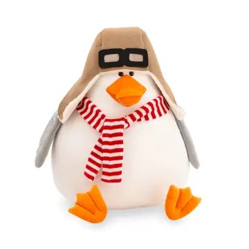 Gås med pilotmössa - 20cm