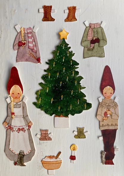 Julklipp - Klippdockor