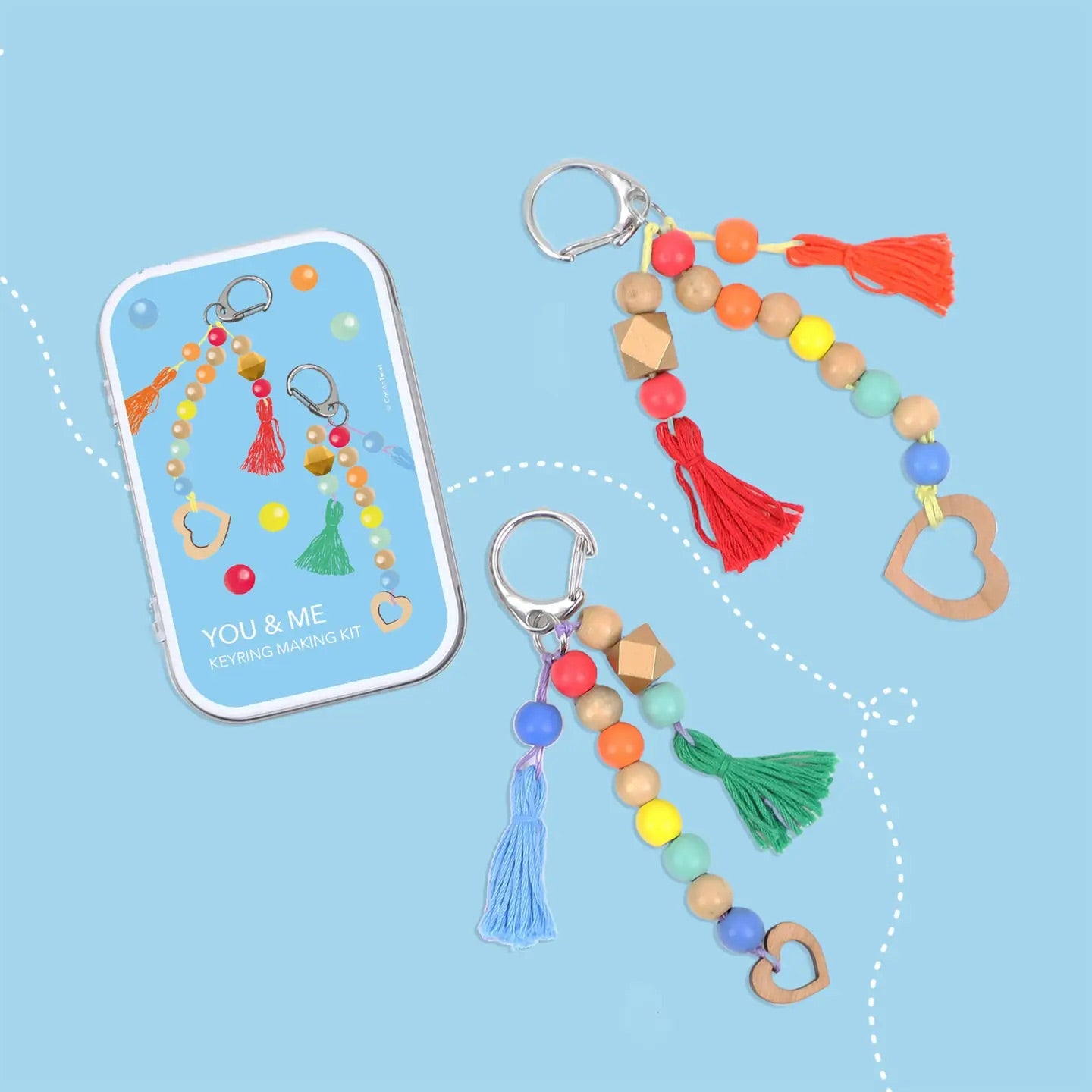 You&me keyring making kit