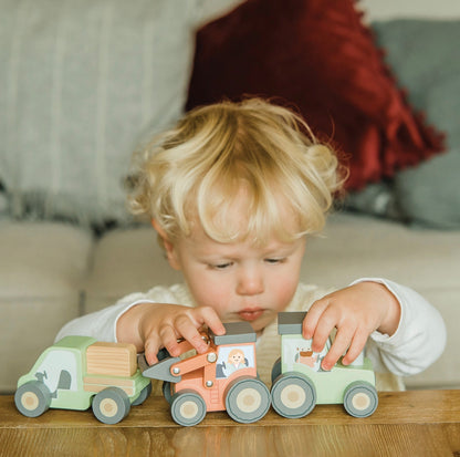 Min första traktor - med rörlig skopa