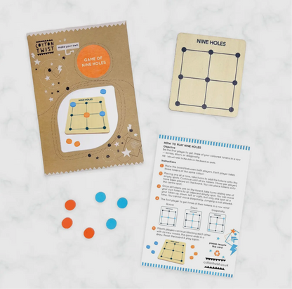 Game of nine holes - Träbrädspel