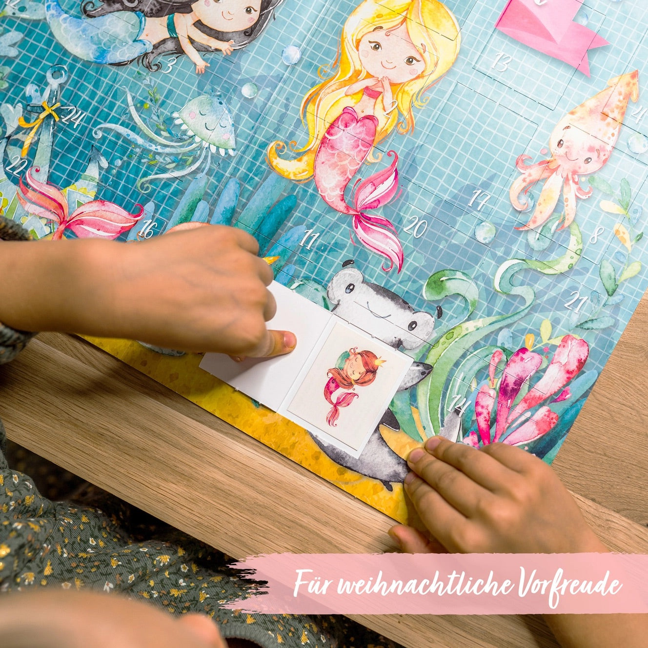 Adventskalender - Tatueringar - Sjöjungfru