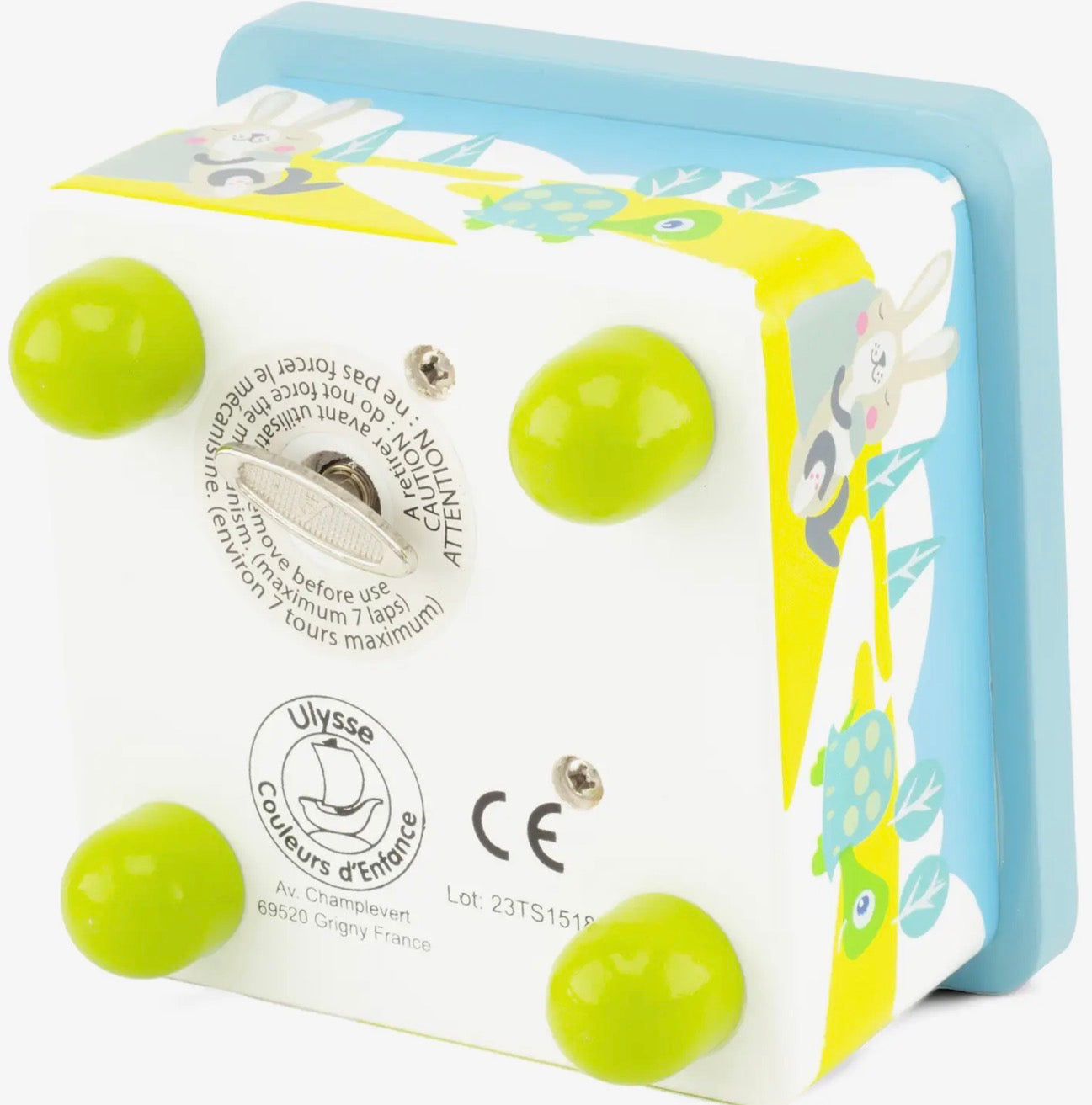 Speldosa - Sköldpadda och kanin