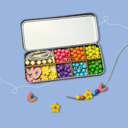 Rainbow bracelet beading kit