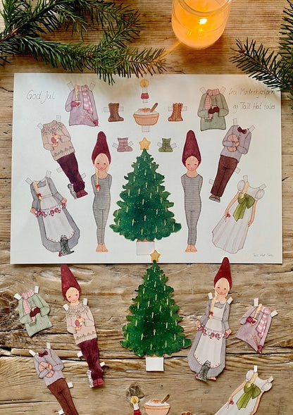 Julklipp - Klippdockor