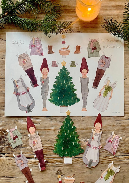 Julklipp - Klippdockor