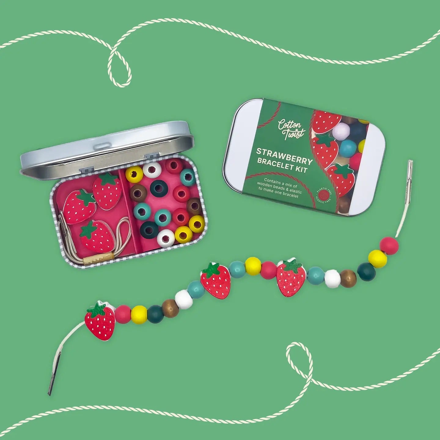 Strawberry bracelet kit