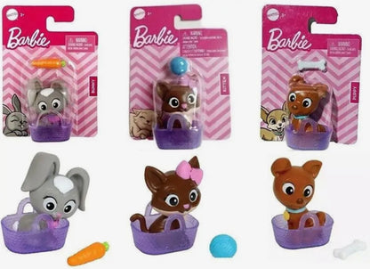 Barbie Mini - Husdjur med tillbehör