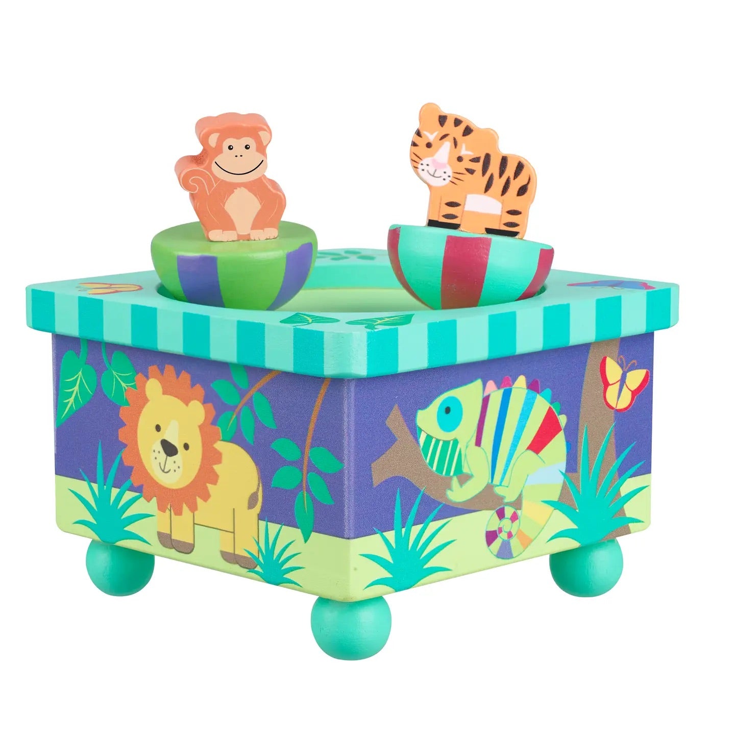 Speldosa - Djungeldjur